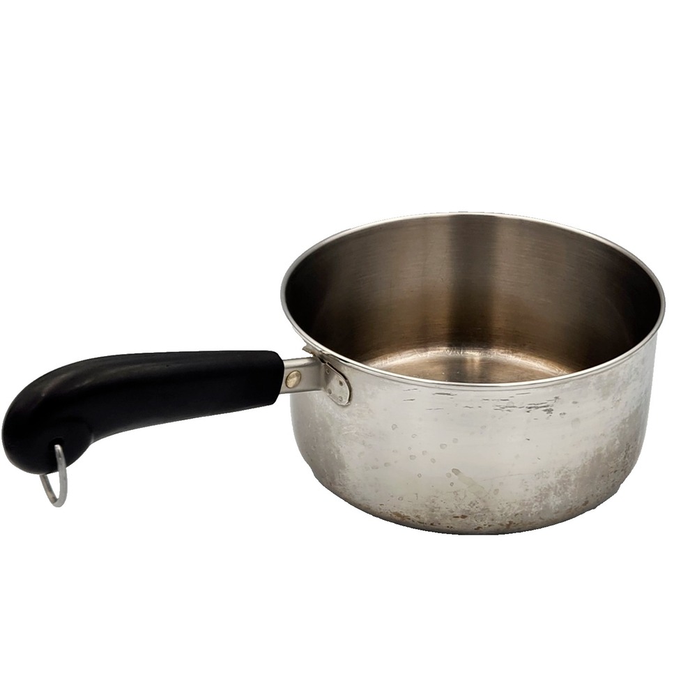 Vintage Revere Ware 1801 2 Qt Sauce Pan – Stainless Steel (No Lid)